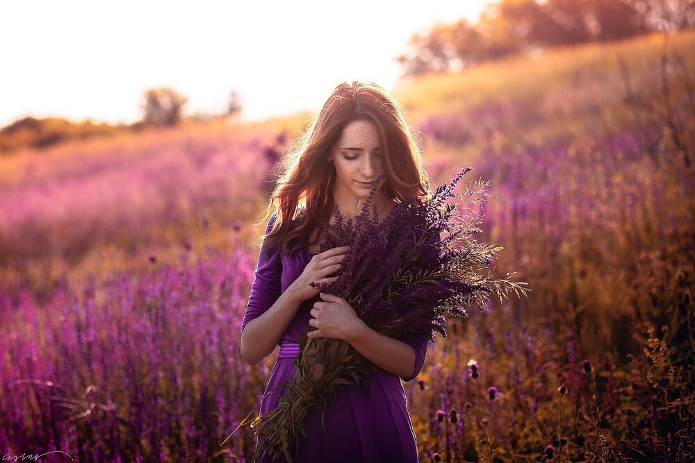 With Sun in Hair