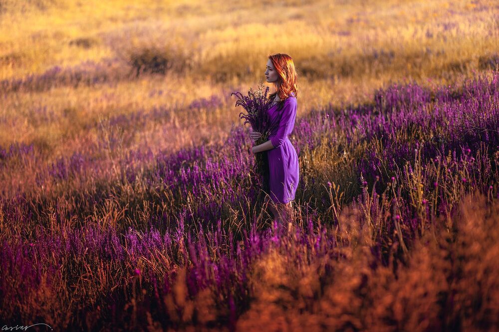 With Sun in Hair