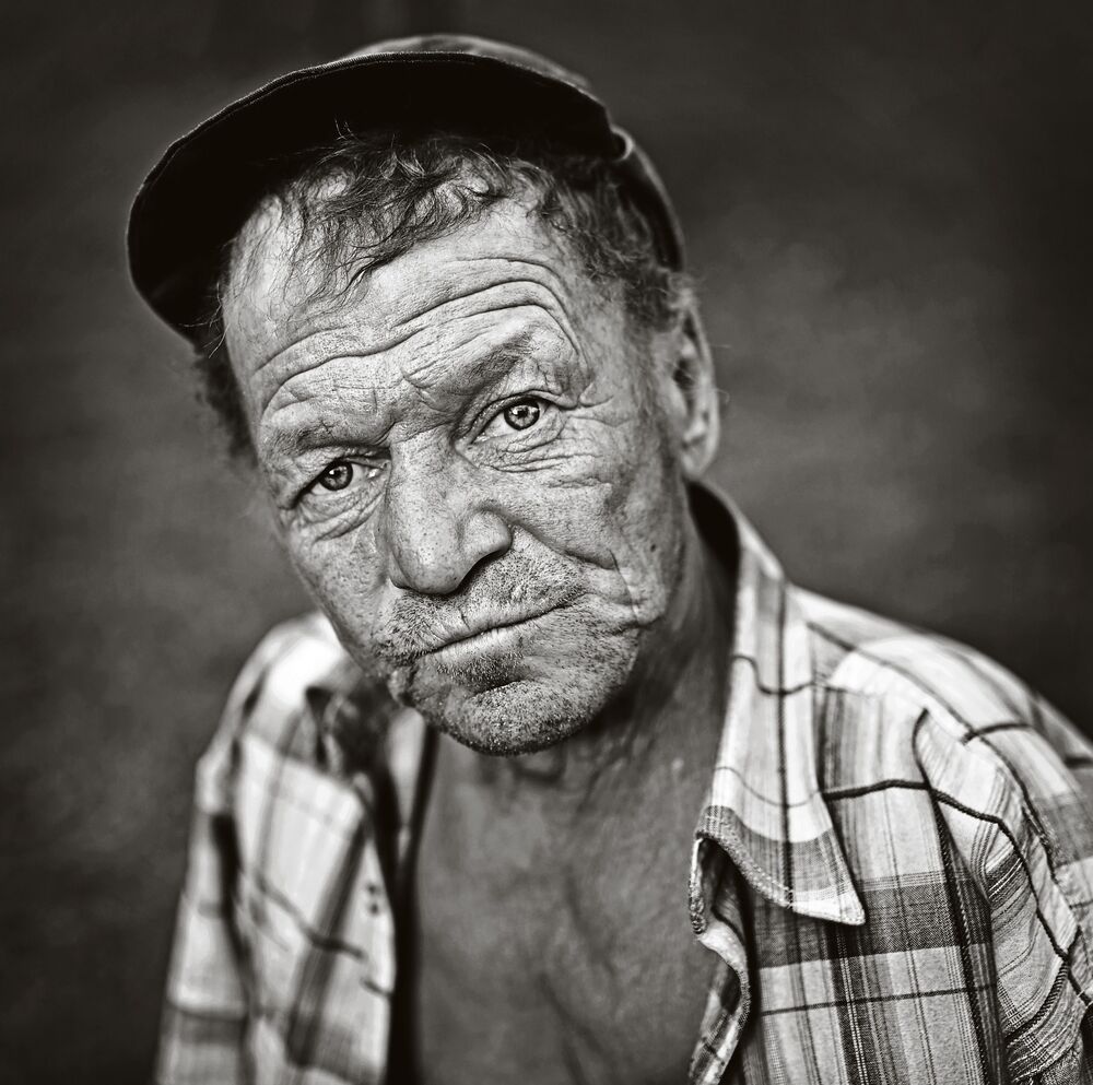 Old mans portrait
