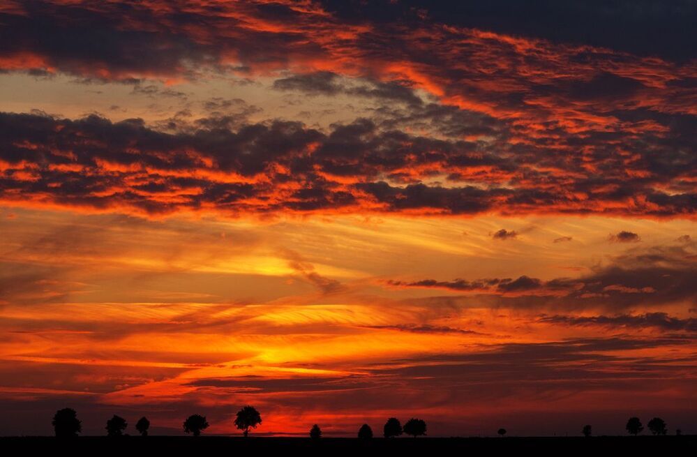 colors of sunset