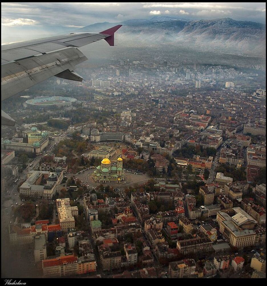 Sofia from bird's eye