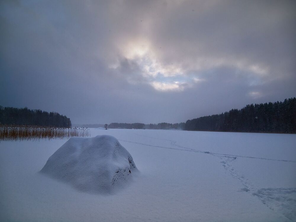 Зимняя прогулка по Вуоксе.