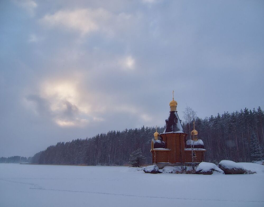 Зимняя прогулка по Вуоксе.