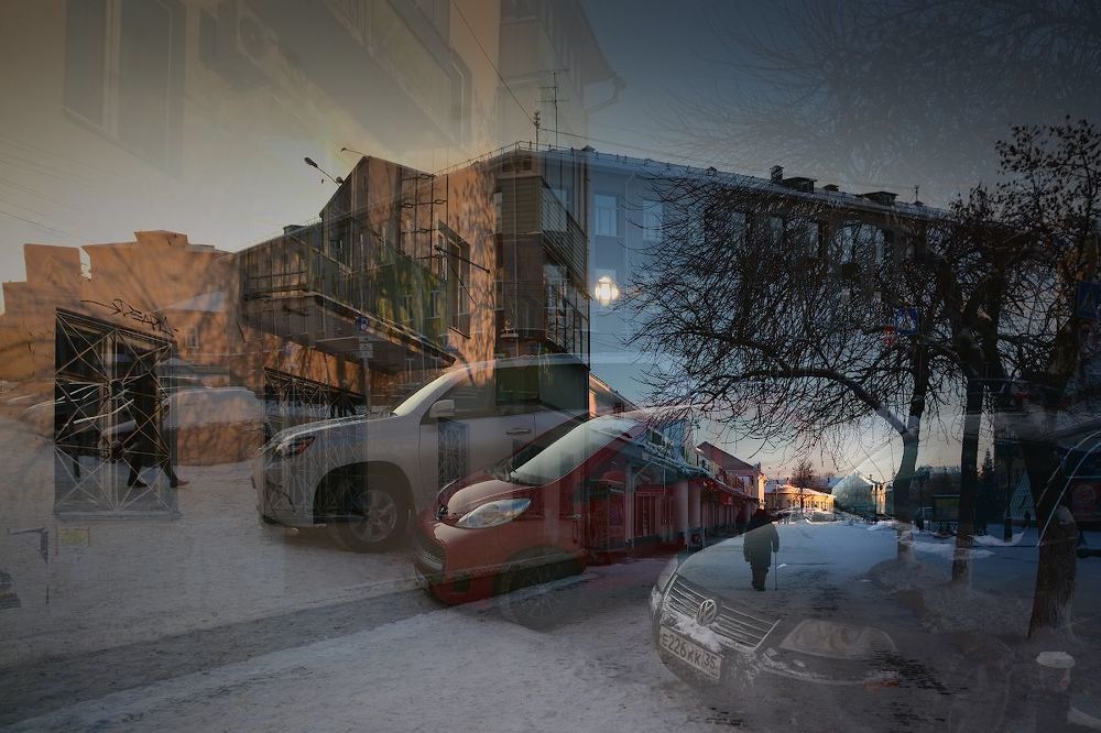 По улицам Новогодней Вологды