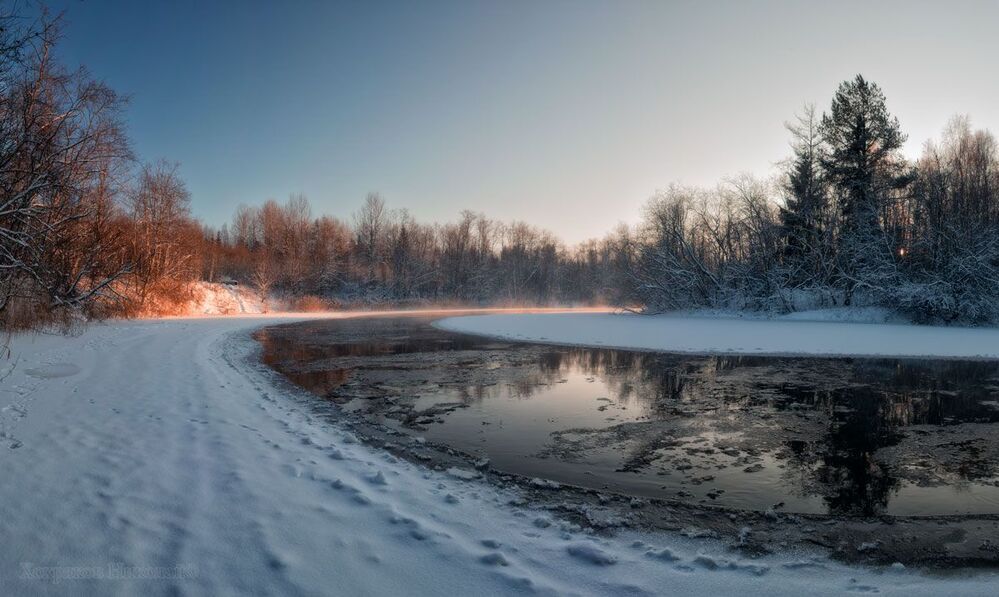 и остановится река (серия)...