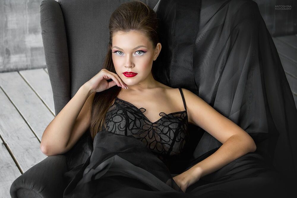 black & red