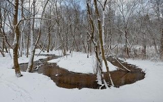 Саминка (речка на изгибе - панорама из трёх вертикальных кадров)