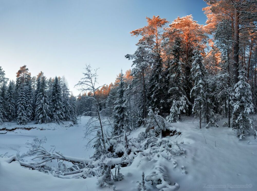 по замёрзшим берегам (серия)...