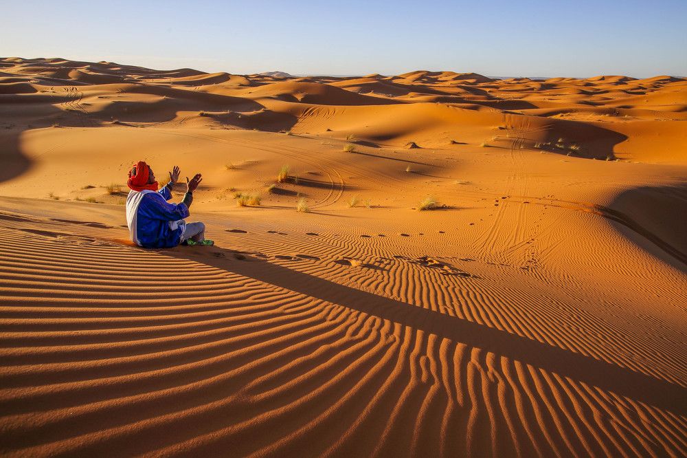 Merzouga, Sahara Desert - Morocco.