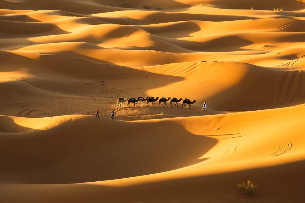 Merzouga, Sahara Desert - Morocco.