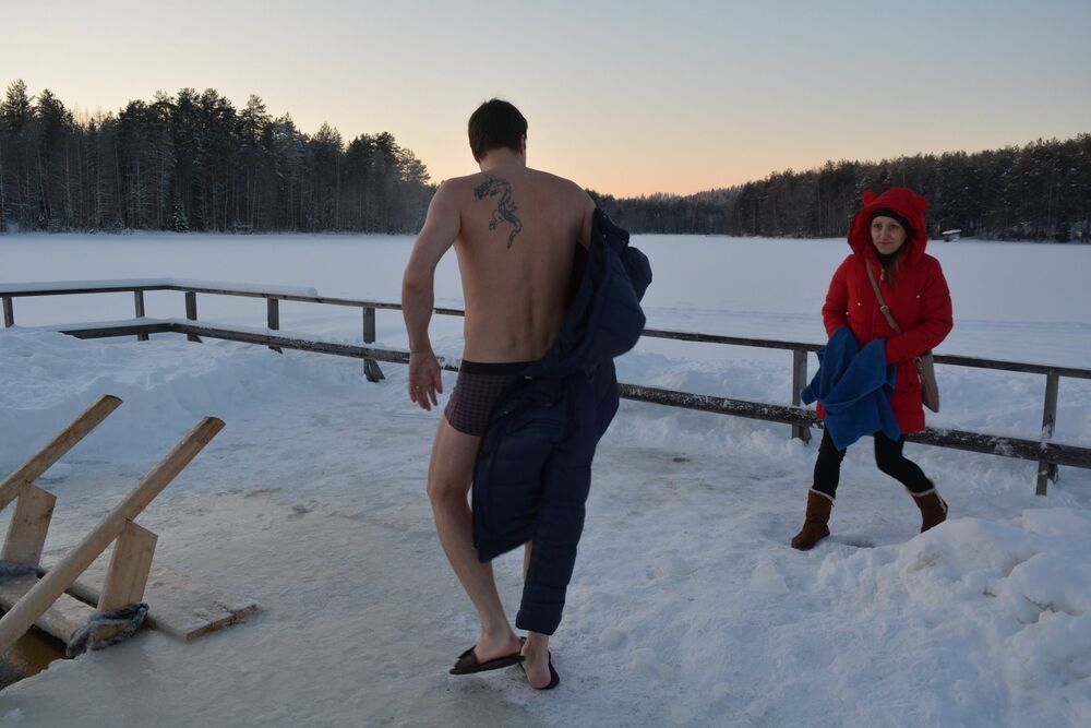 Не страшен мороз -28 градусов