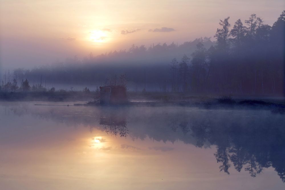 "Подводная лодка" в озерах Югры
