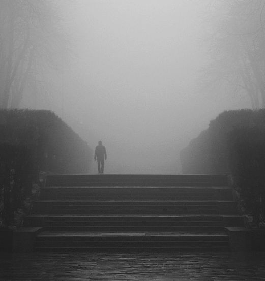 in fog