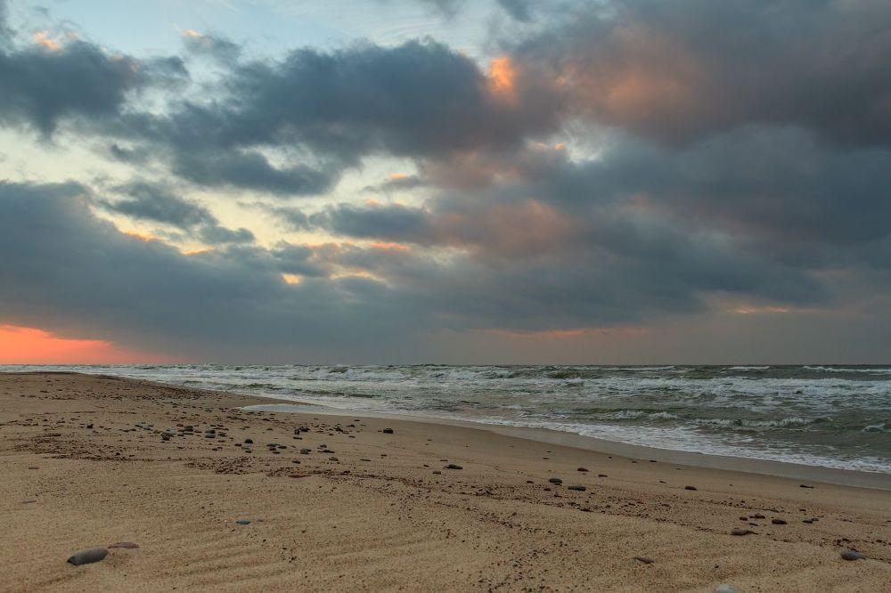 В ноябрьских красках-2. Балтийское море. Куршская коса.