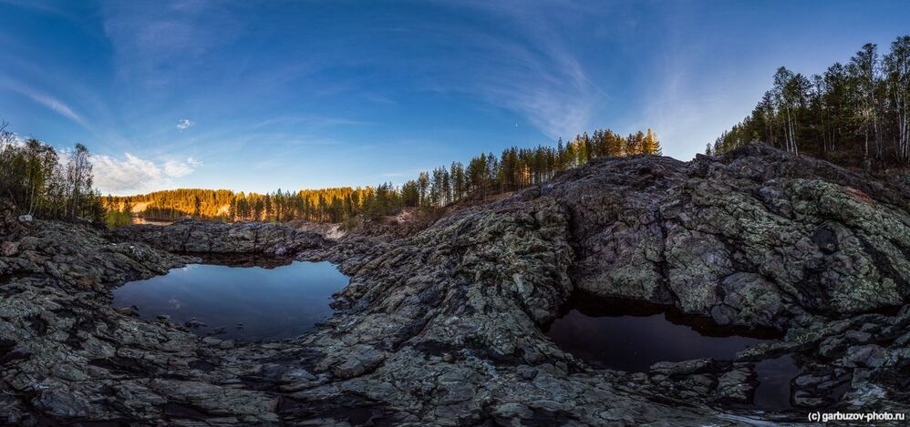 Вулкан Гирвас, Карелия