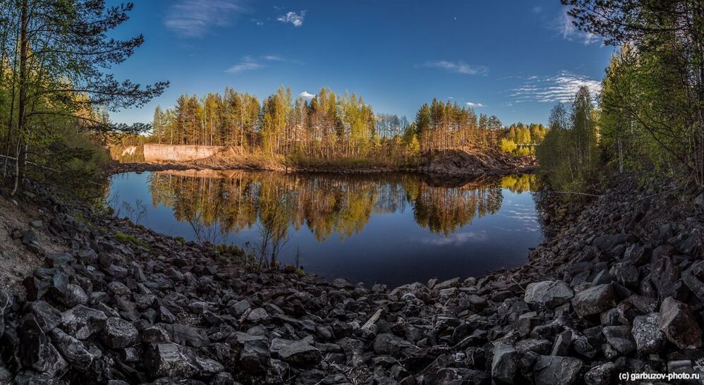 Вулкан Гирвас, Карелия