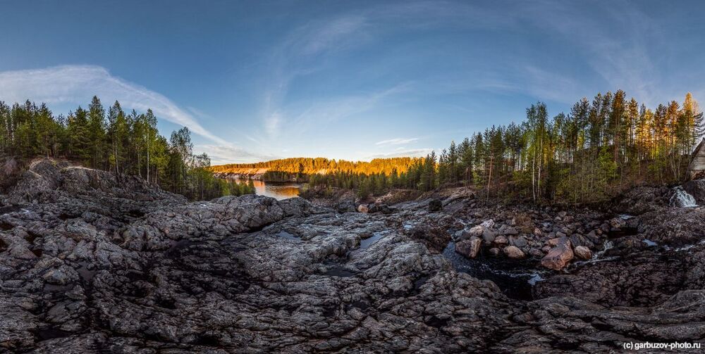 Вулкан Гирвас, Карелия