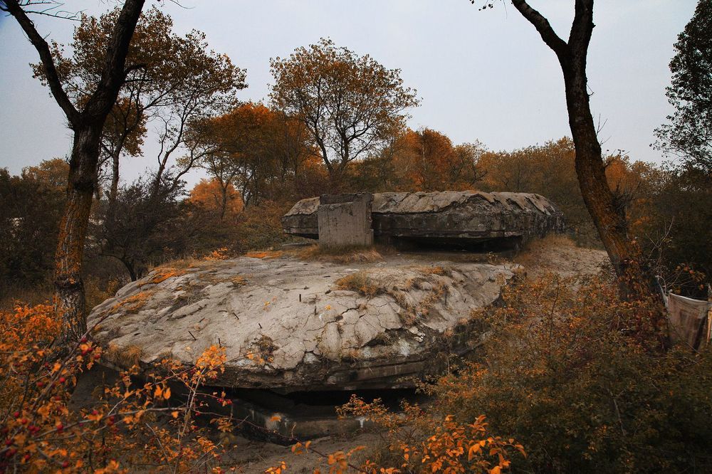 Балтийская коса осенью