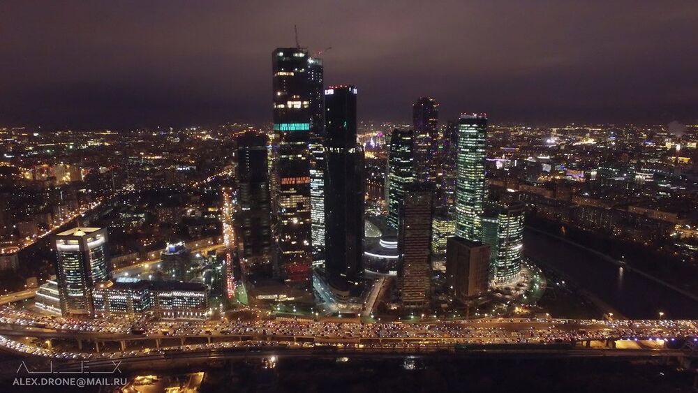 Ночные дороги Москвы