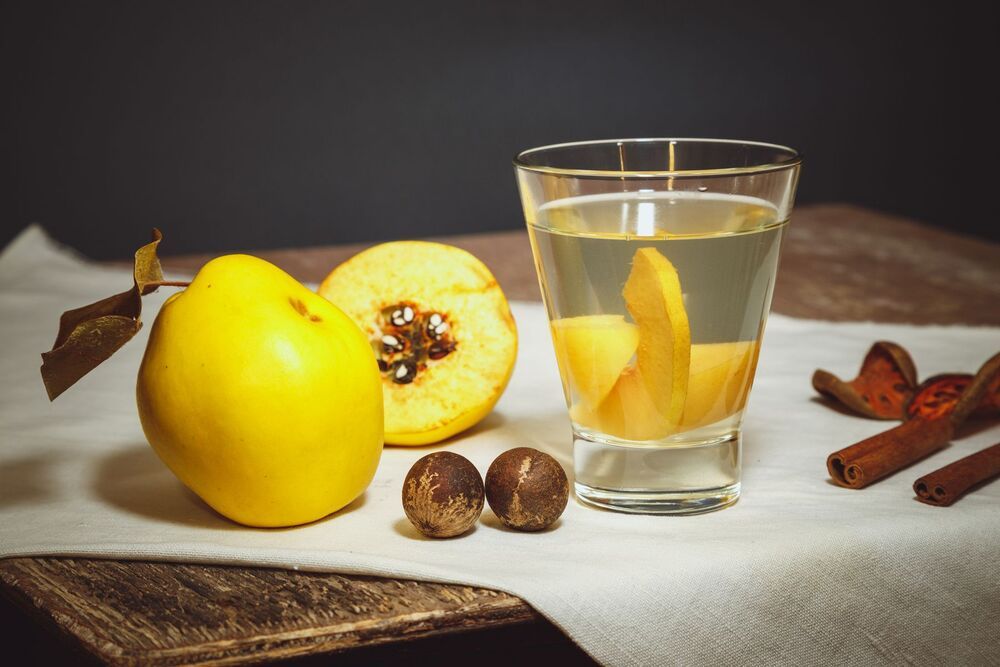 Quince compote