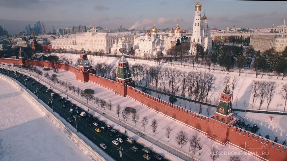 Над замерзшей Москвой №2