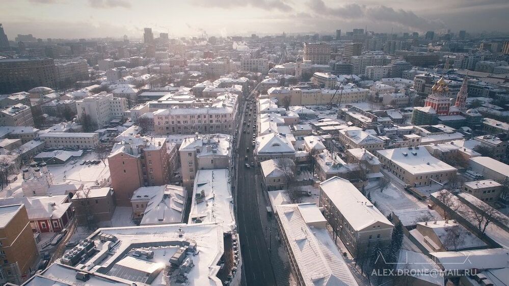 Над замерзшей Москвой №2