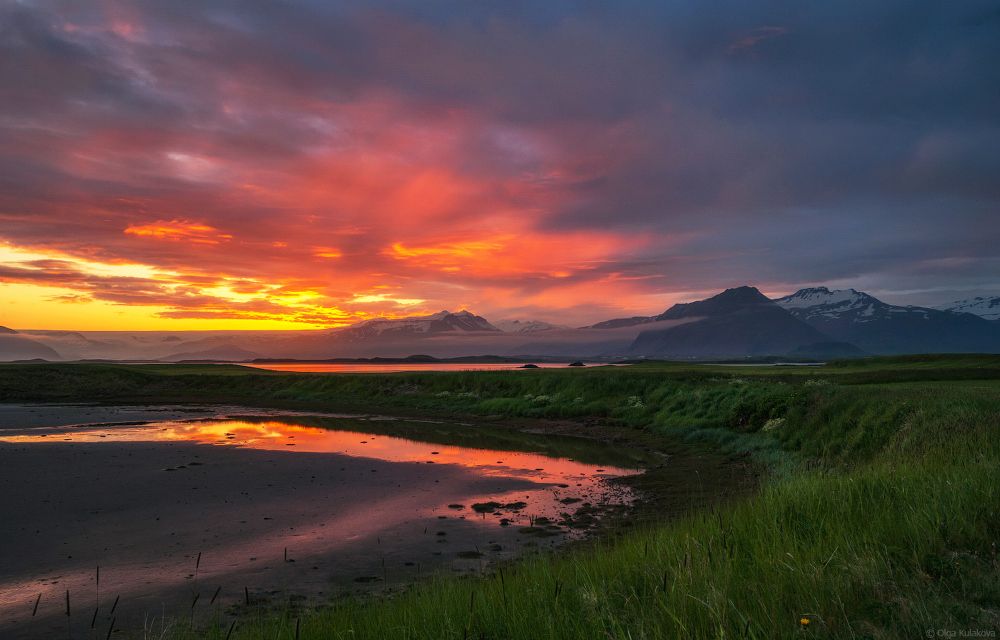Летний вечер в Исландии