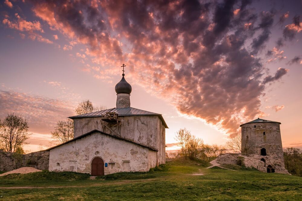 На Гремячей горке.