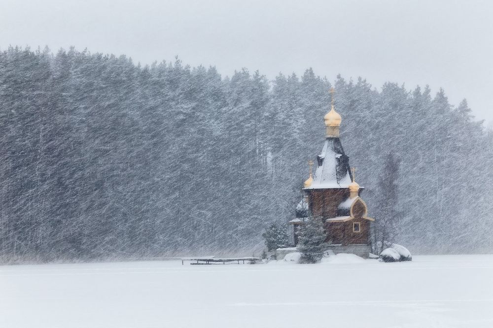 И снова снег...снег...