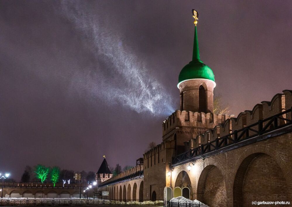 Весенний дождь в Тульском Кремле