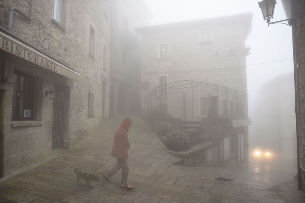 Сан Марино, в феврале.