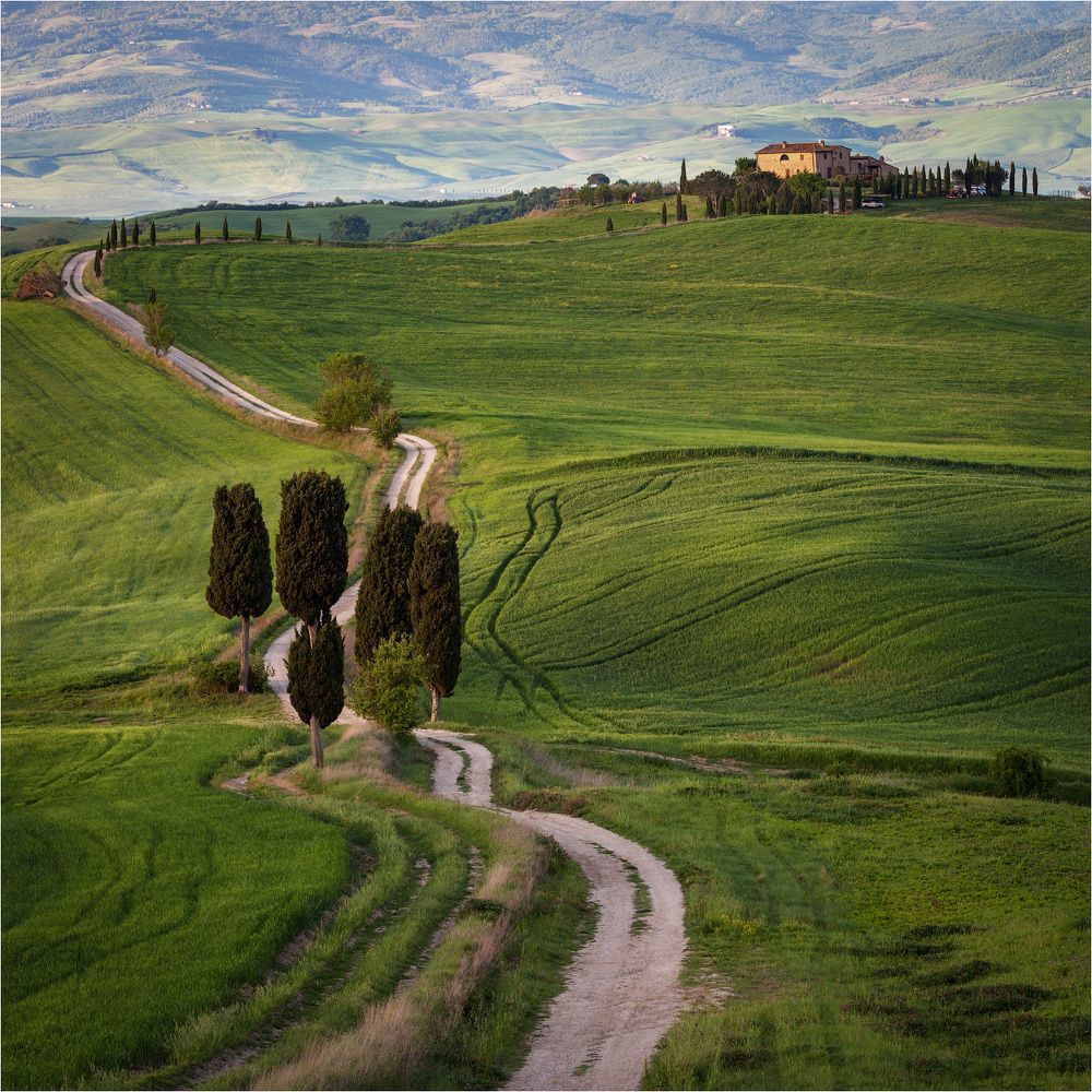 Tuscany in the square.