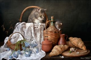 Перекусим? Кто успеет первым?