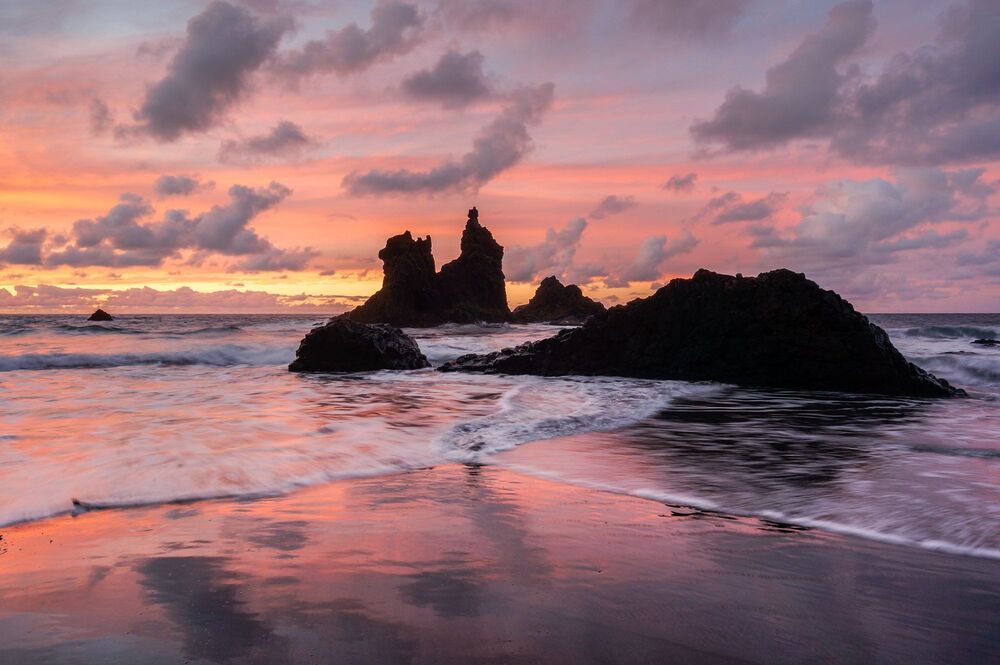 Dramatic sunset