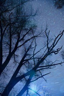 Пара кадров получились с закрученными треками, не могу понять в чём дело, все меры против тряски были приняты, грешу на насыпь, на которой мы расположились, лёд гулял, может земля как-то тряслась/смещалась.