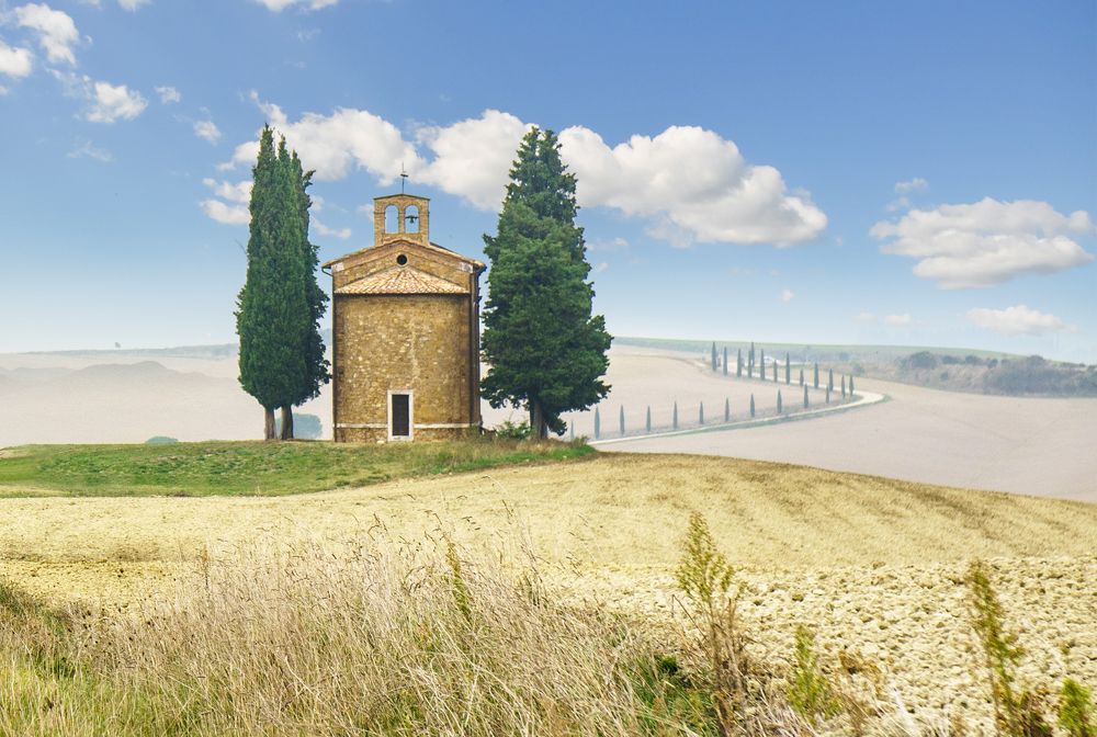 Часовня Богоматери Виталета. Из серии "Toscana - amore mio"