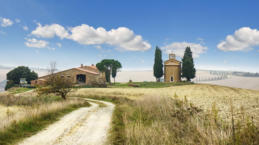 Часовня Богоматери Виталета. Из серии "Toscana - amore mio"