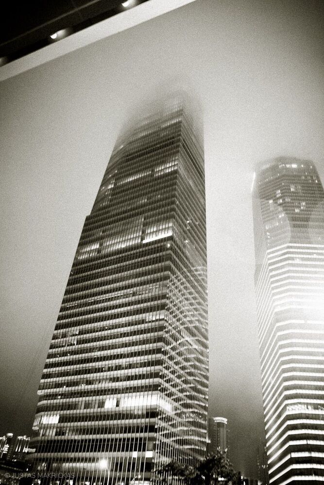 dark city of rain..