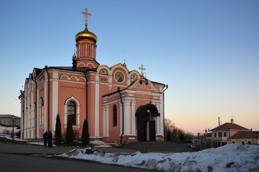 Вечер в Иоанно-Богословском монастыре