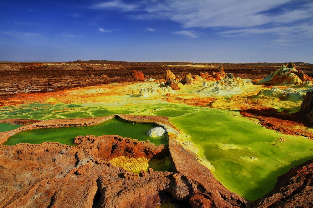 Colors of Dallol
