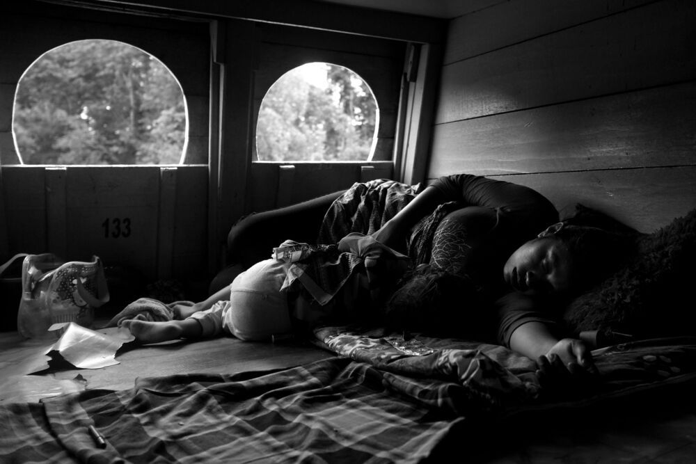 Sleeping together
