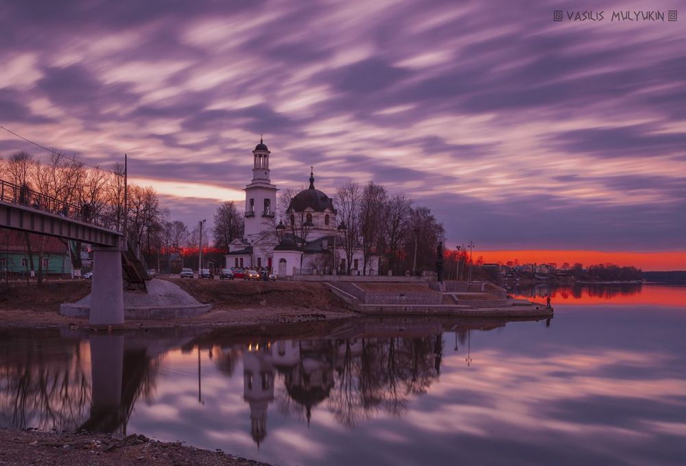 Устье ... Ижоры.