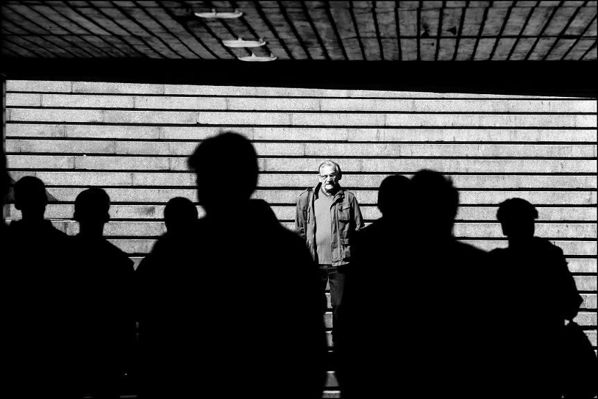 people in the street
