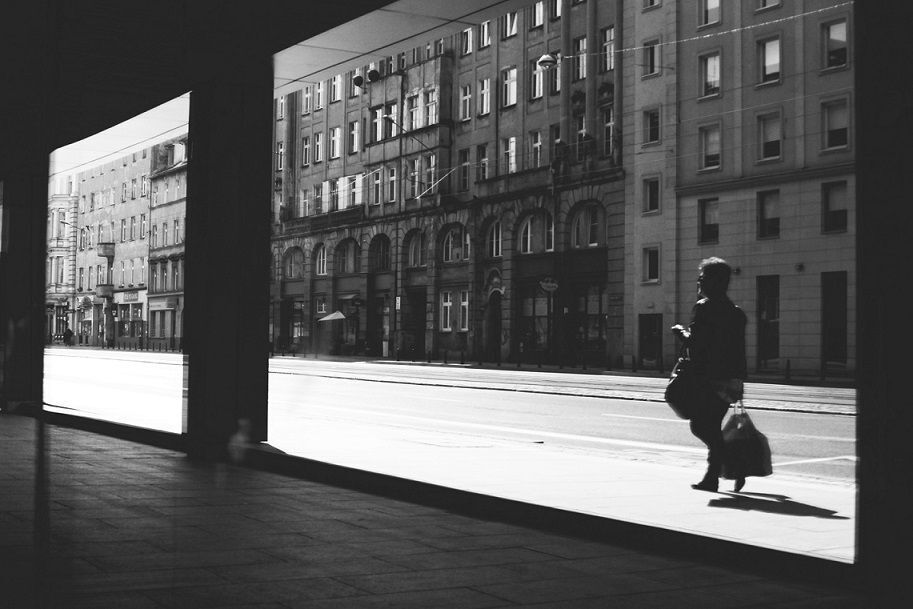 people in the street