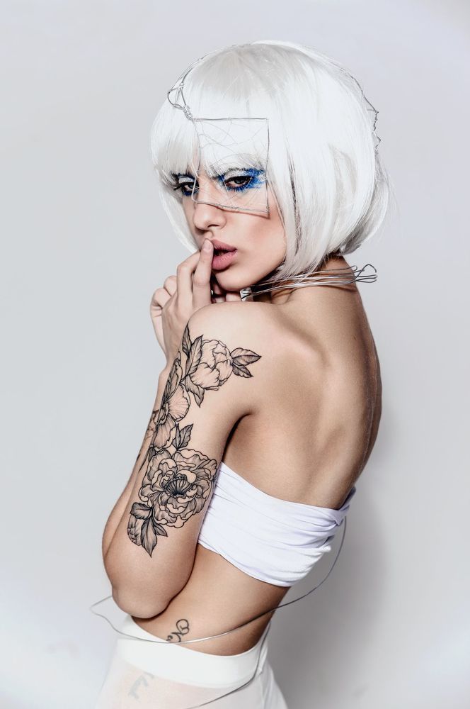 futuristic girl