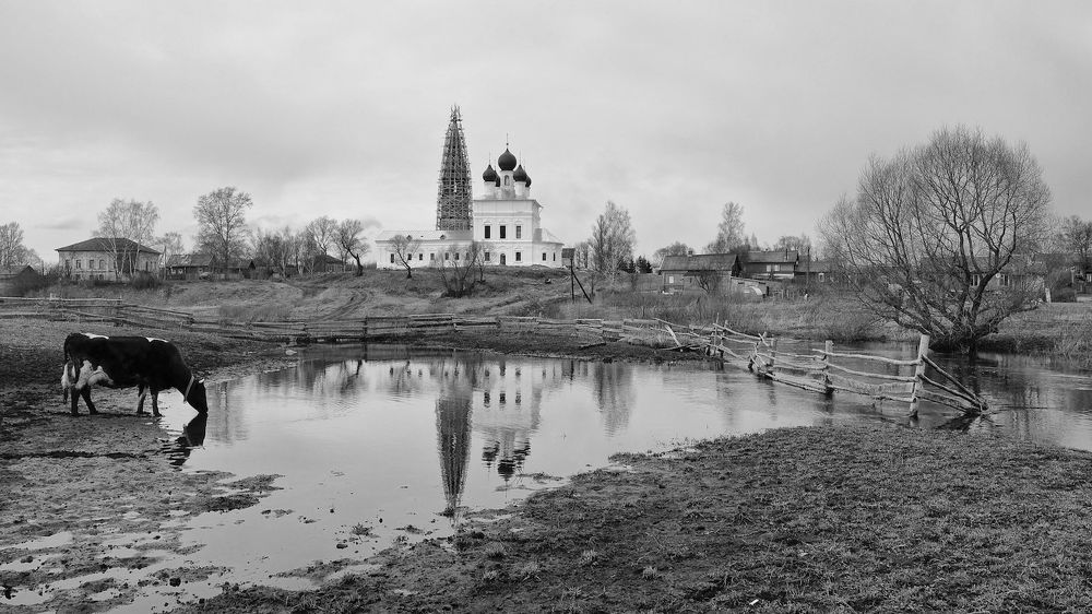 Сельские апрельские. Из серии