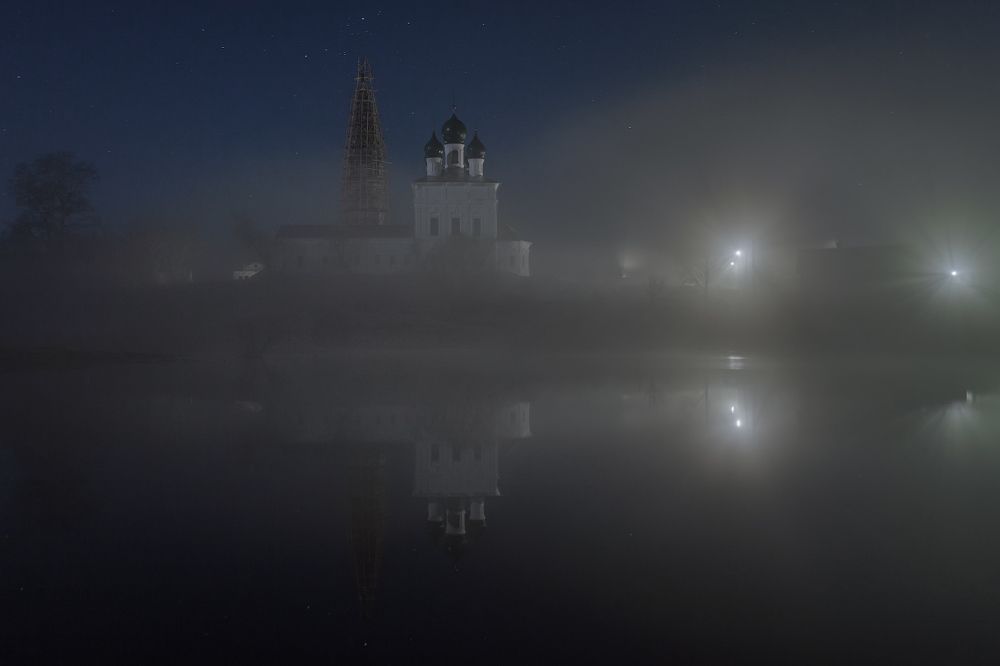 Ночное весеннее Осенево