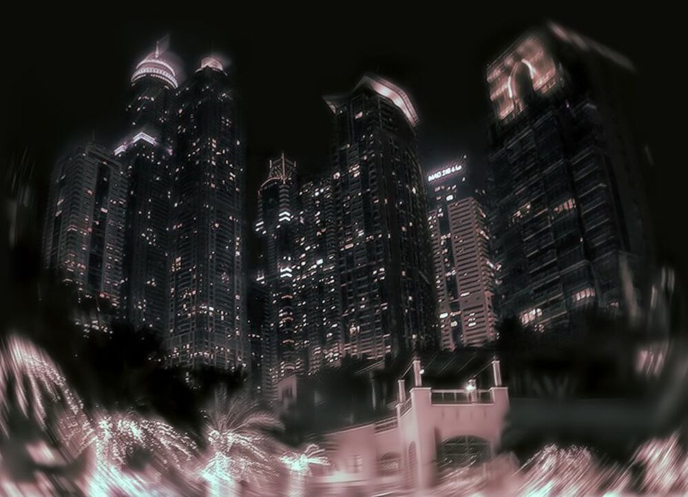Огни большого города..Дубай
