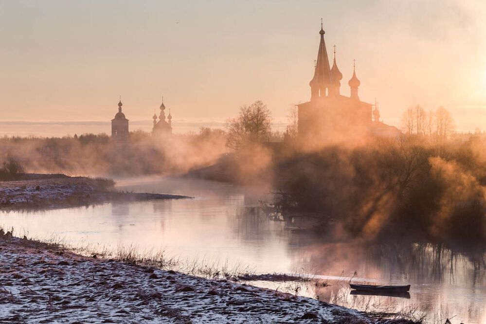 Апрель в Дунилово