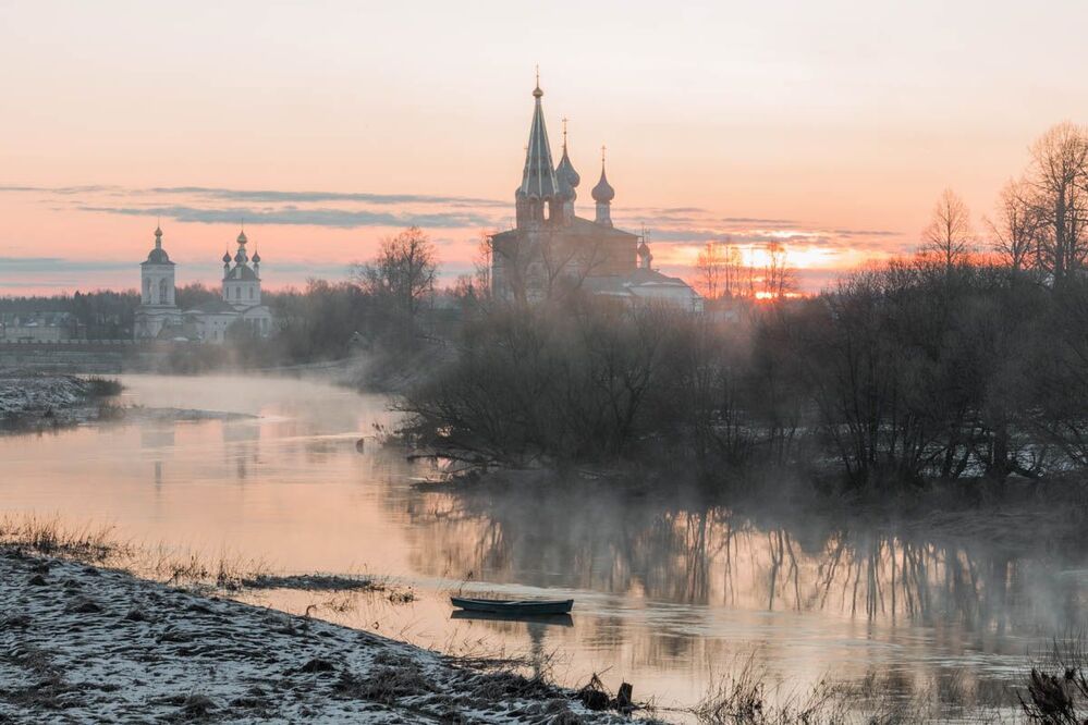 Апрель в Дунилово